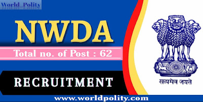 NWDA Recruitment 2021 – Notification Out for 62 UDC, LDC, JE, Steno and other Vacancies