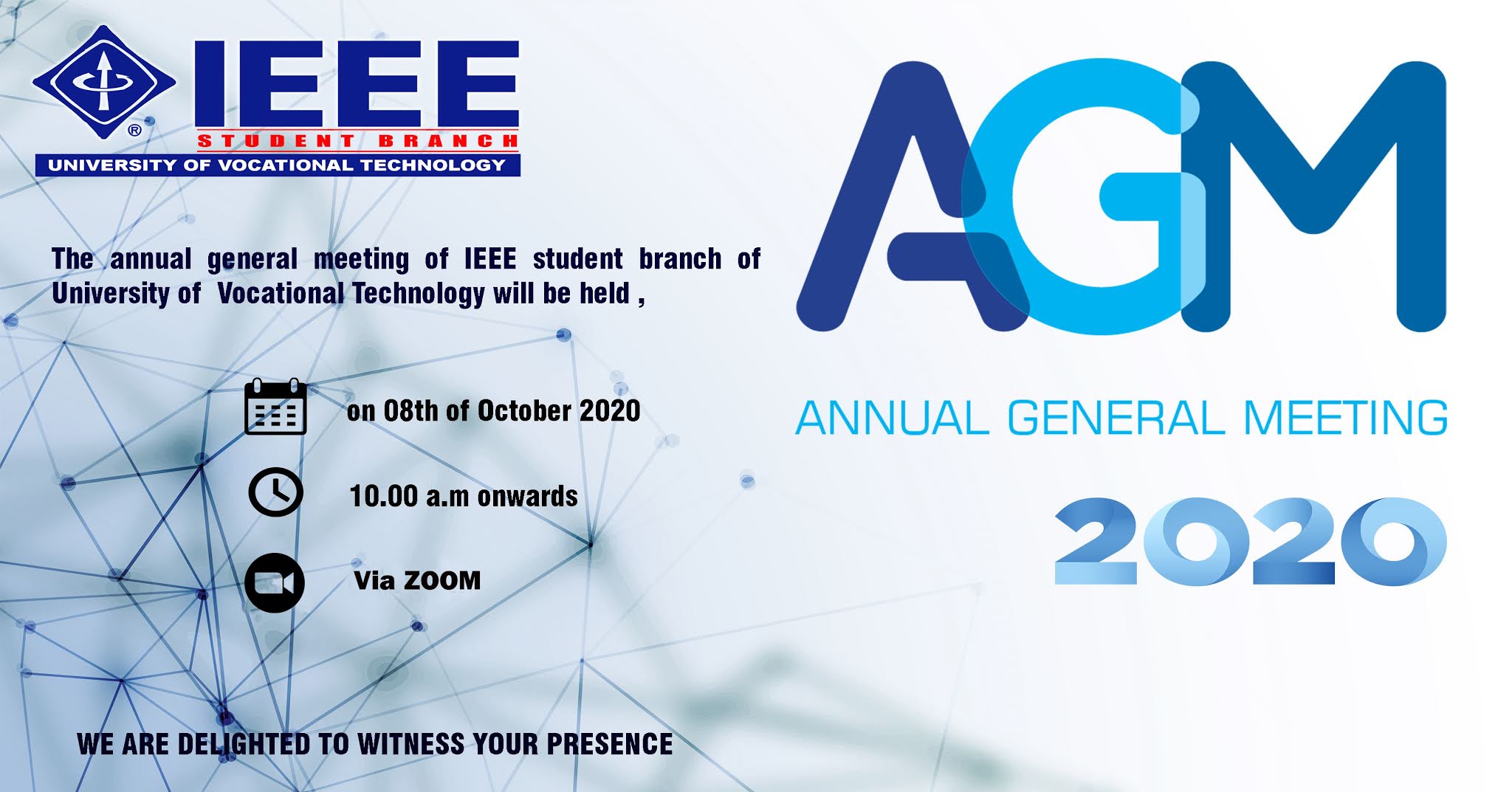 IEEE Student Branch Annual General Meeting 2020 Students' Union