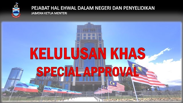 KEMASUKAN KE SABAH MEMERLUKAN KEBENARAN KHAS KERAJAAN NEGERI BERMULA 3 OKTOBER HINGGA 6 DISEMBER