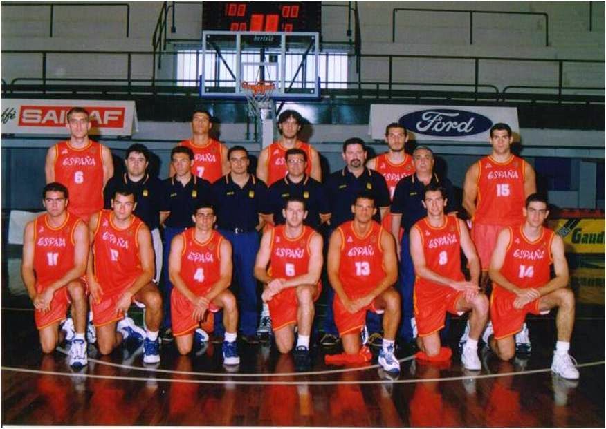 ESPAÑA "B" JUEGOS MEDITERRANEOS BARI. ITALIA 1997.