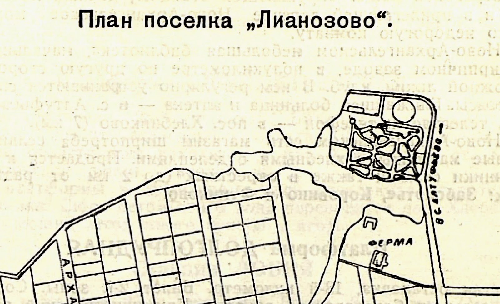 Карта лианозово с улицами и домами подробно