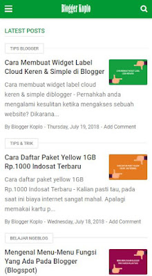 Cara Mengganti Template di Blogger Dengan Mudah Cara Mengganti Template di Blogger Dengan Mudah