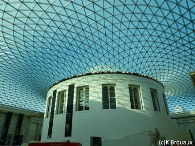 Le British Museum côté intérieur, la verrière