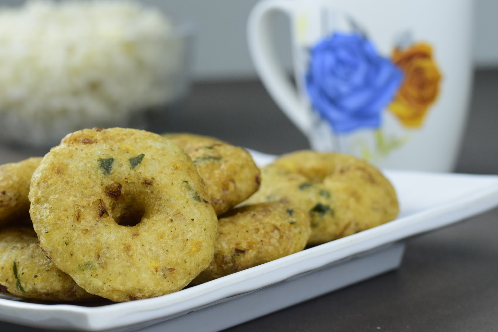 Rice Vada Recipe Leftover Rice Vada Recipe Crispy Rice Vada Amma