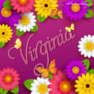 imagenes con nombre virginia