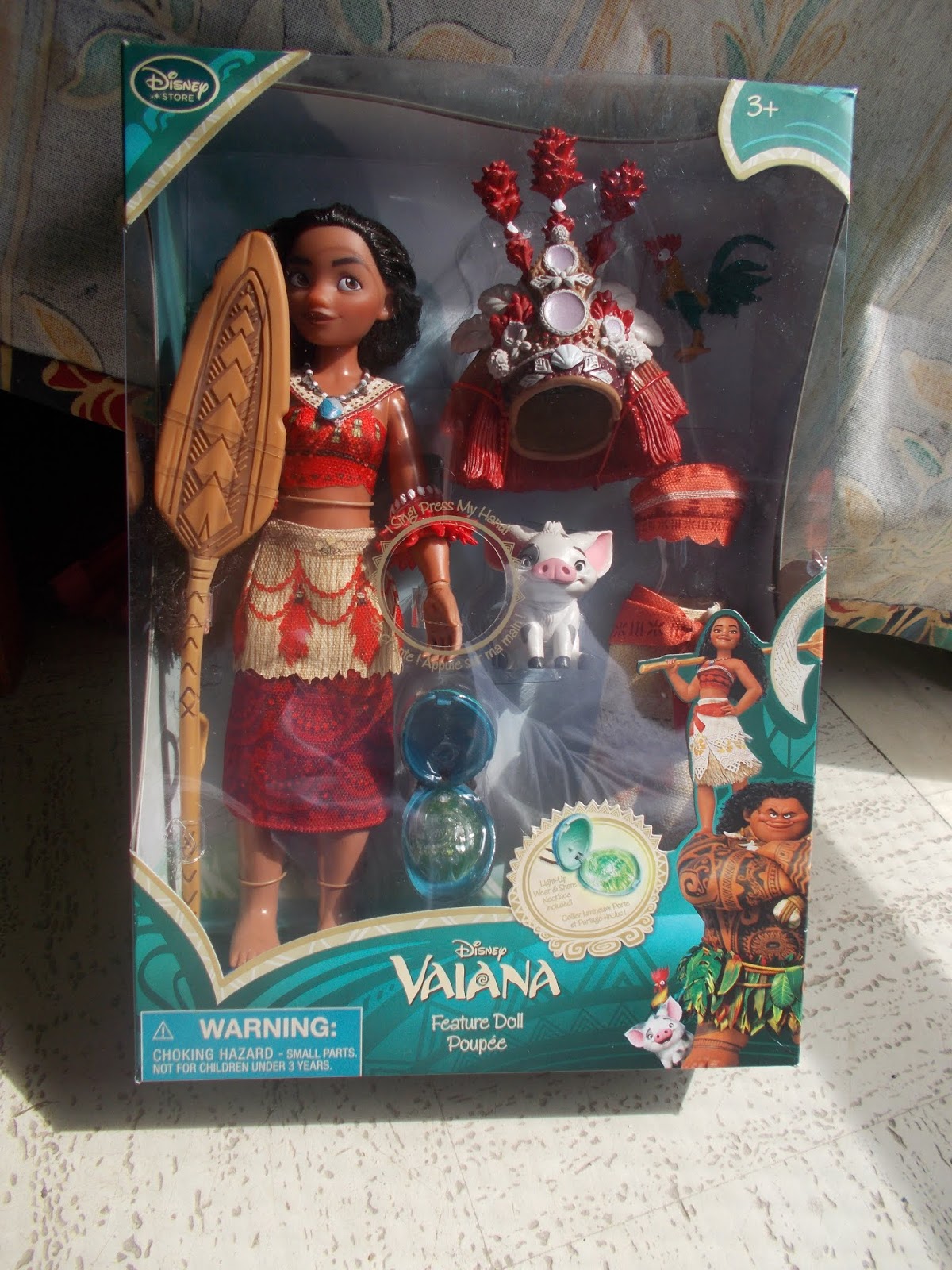 Le monde des poupées Disney: poupée Vaiana Classique disney store/ Doll  Moana classic