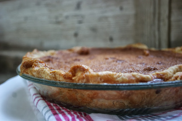 Nothing in the House: Sweet Corn Custard Pie with Tomato Jam