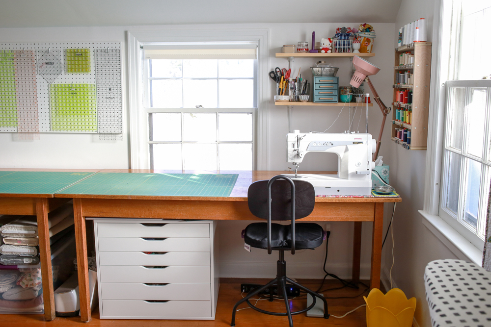 Craft and Sewing Room Storage and Organization