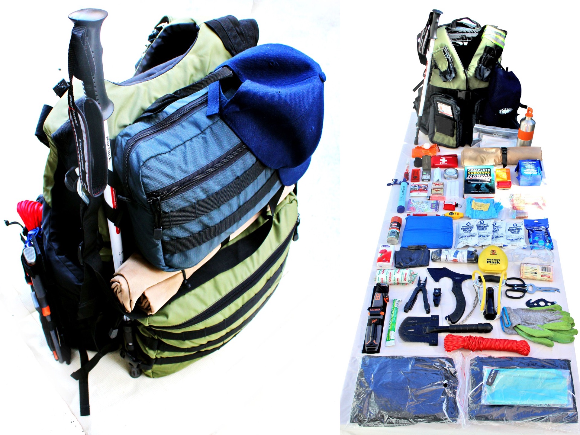 emergency adventure backpacks