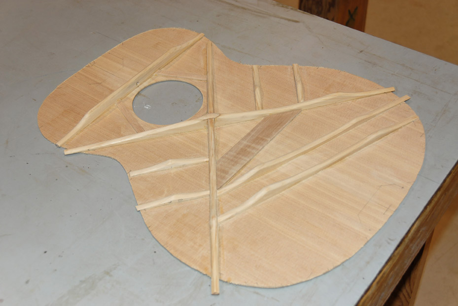 Guitar 101 Bracing the top and back