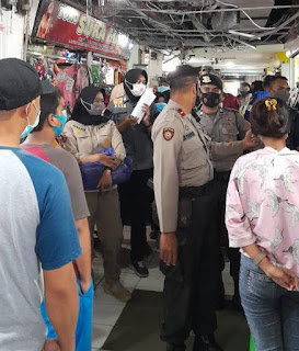 Polres Pelabuhan Makassar Gencarkan Ops Yustisi Penegakan Protokol Kesehatan