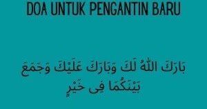 Doa pengantin baru pdf