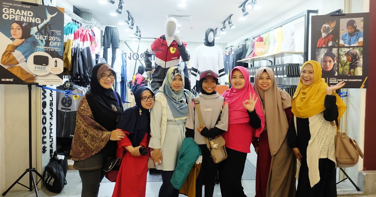 Noore Sport Hijab Hadir Di Tunjungan Plaza Surabaya Wulan Kenanga