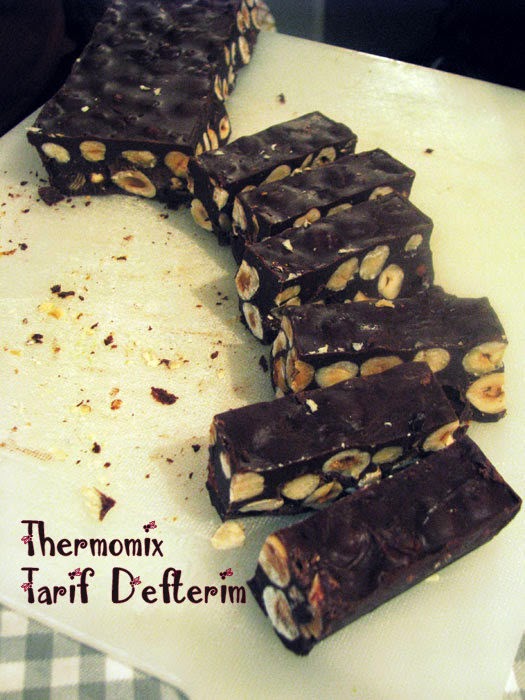 Thermomix Tarif Defterim Chocolate Hazelnut Torrone