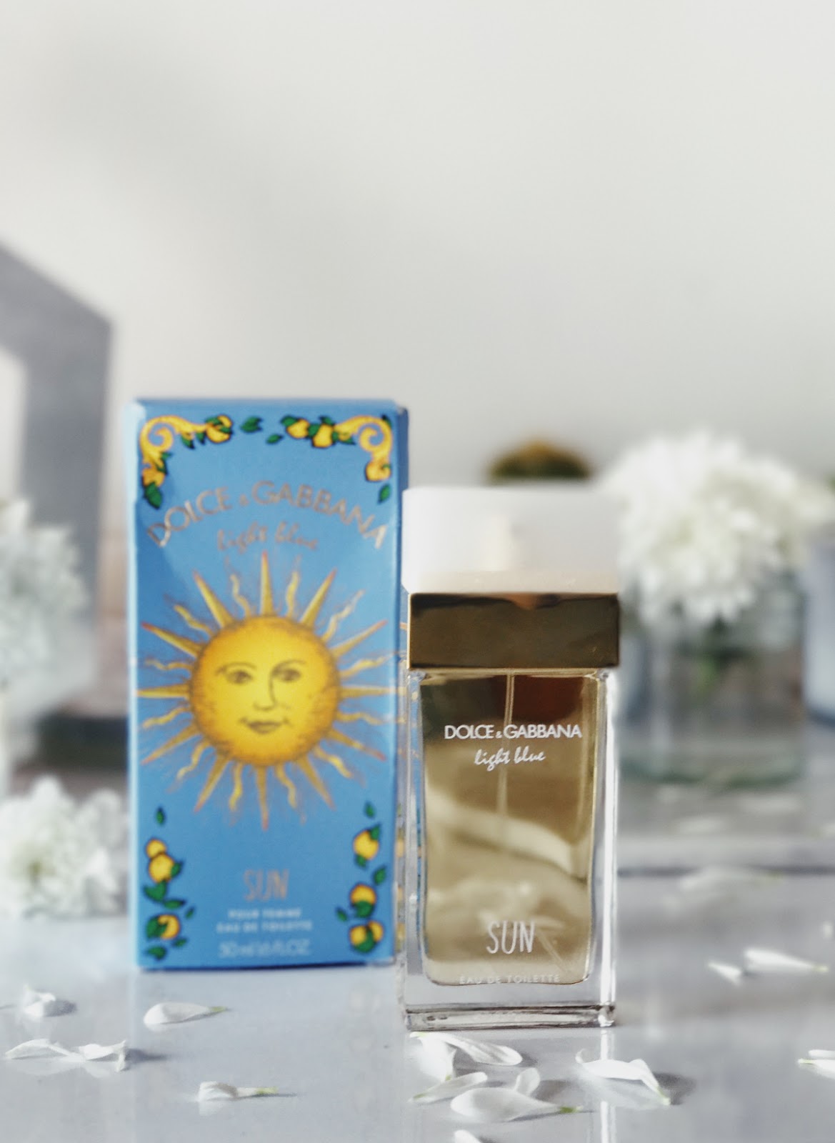 dolce and gabbana light blue sun women