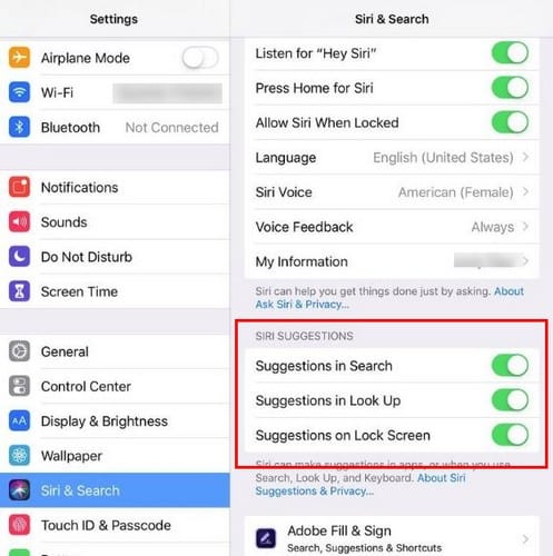 Cara Menonaktifkan Saran Dari Siri Di Iphone Ipad Cara Dasar Kita