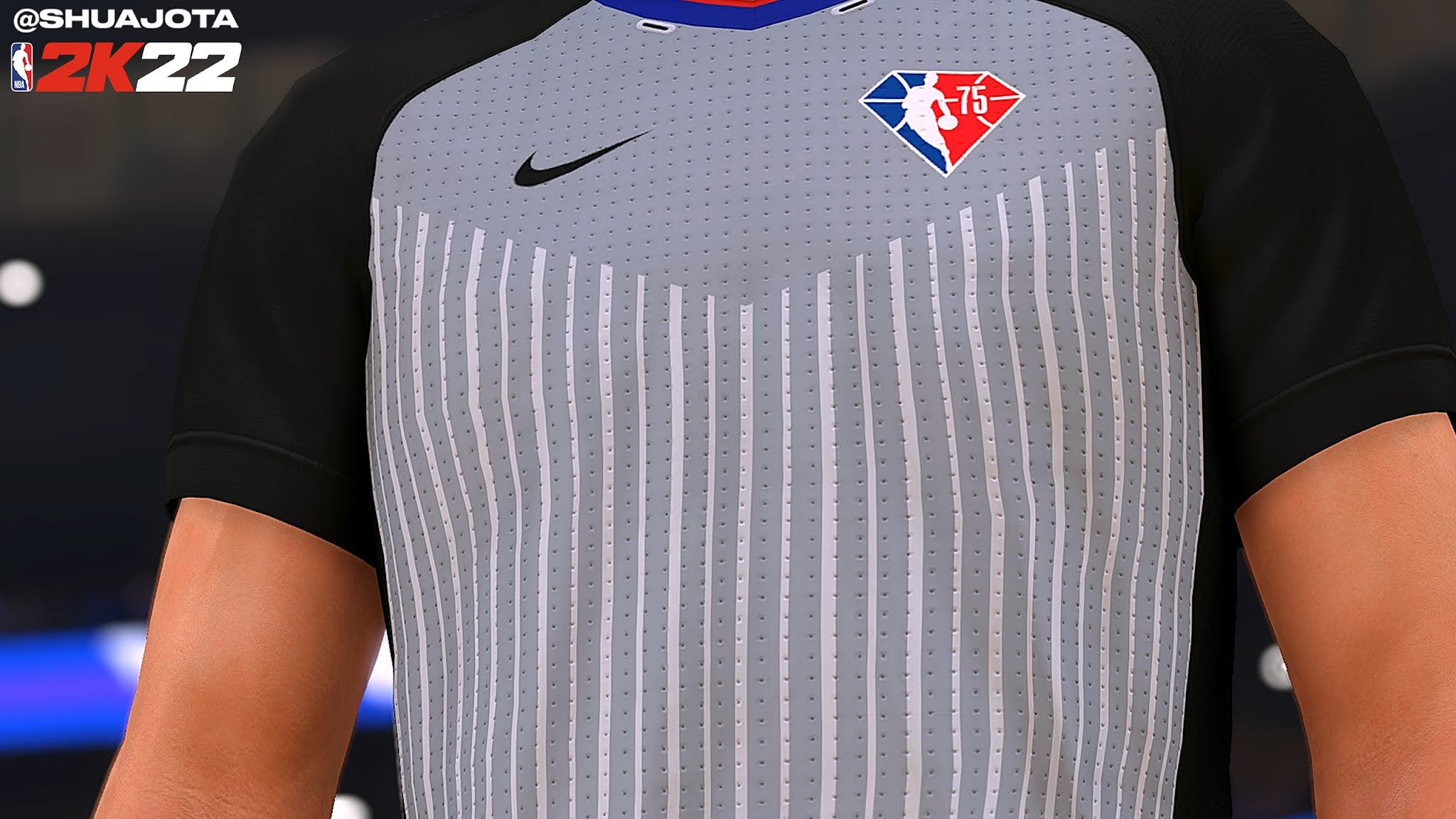 nike nba referee jersey