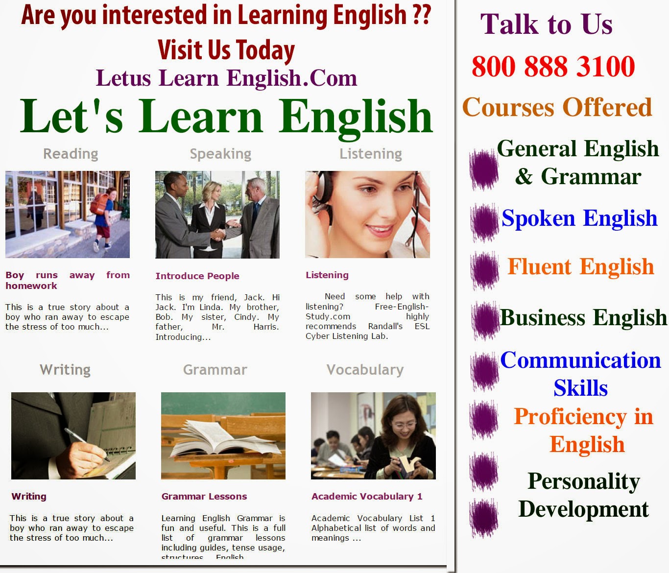 English Teaching Proficiency in English