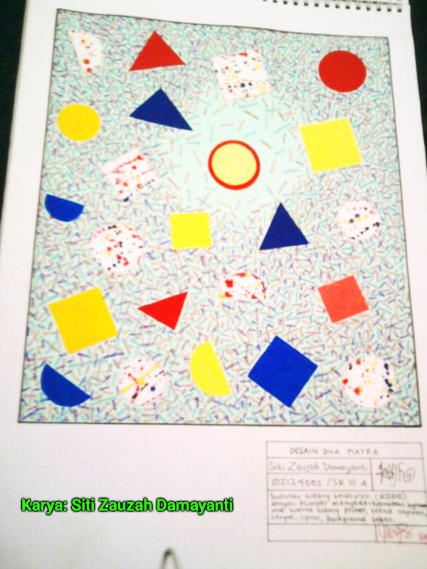 Contoh Gambar Nirmana 2 Matra / Nirmana 2 Dimensi | Rozi ...