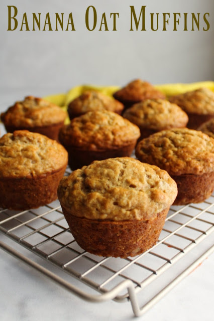 Whether you are looking for a grab and go breakfast or something for a leisurely weekend brunch, these banana oat muffins are perfect! Whether you are looking for a grab and go breakfast or something for a leisurely weekend brunch, these banana oat muffins are perfect!