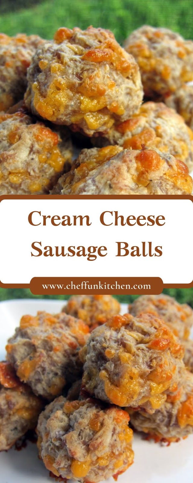 Cream Cheese Sausage Balls - Football Friday Cream Cheese Sausage Balls - Football Friday