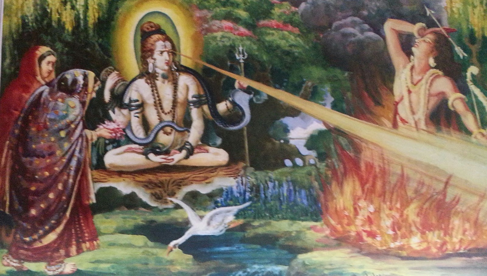 Пураны читать. Бог Кама Индуизм. Камадева Бог и Шива. Боги Шива и Кама. Шива боги индуизма.