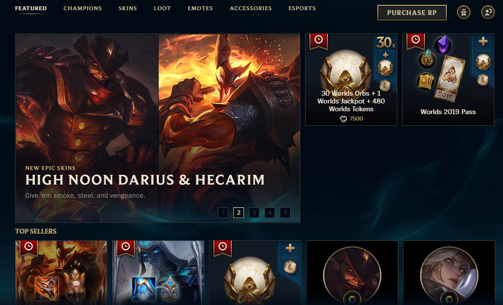 Surrender at 20: High Noon 2019 Skins Now Available!