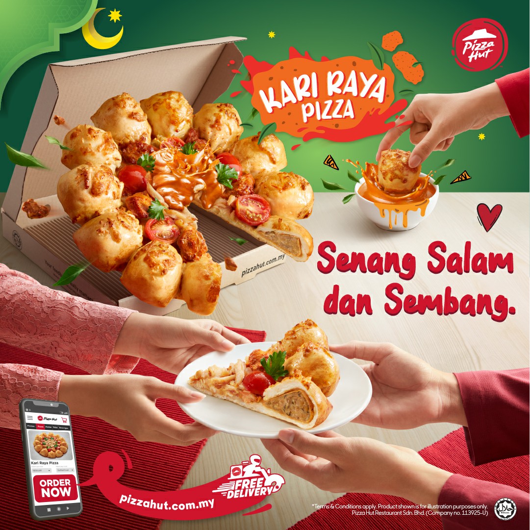 Sedap Weh Rasa Pizza Kari Raya Terbaru Dari Pizza Hut