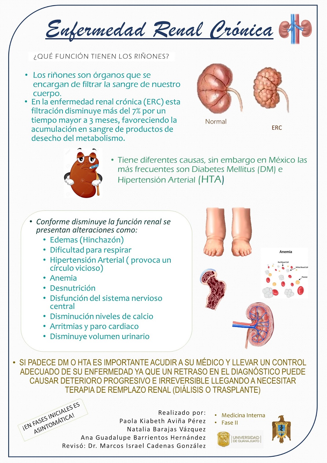 DIVULGACIÓN CIENTÍFICA UG: Enfermedad Renal Crónica