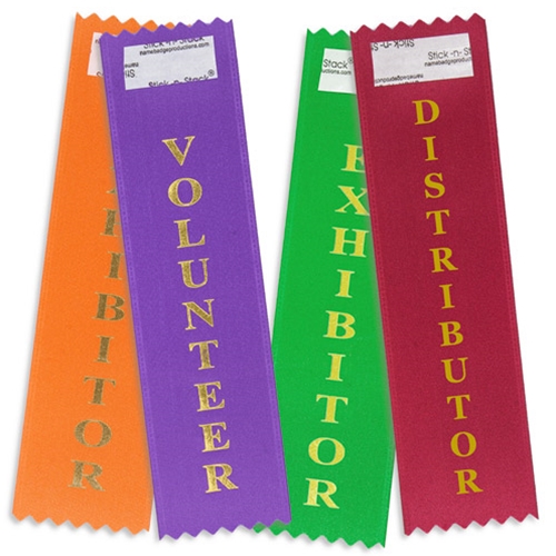 Design Your Own Vertical Badge Ribbons for Daily Use