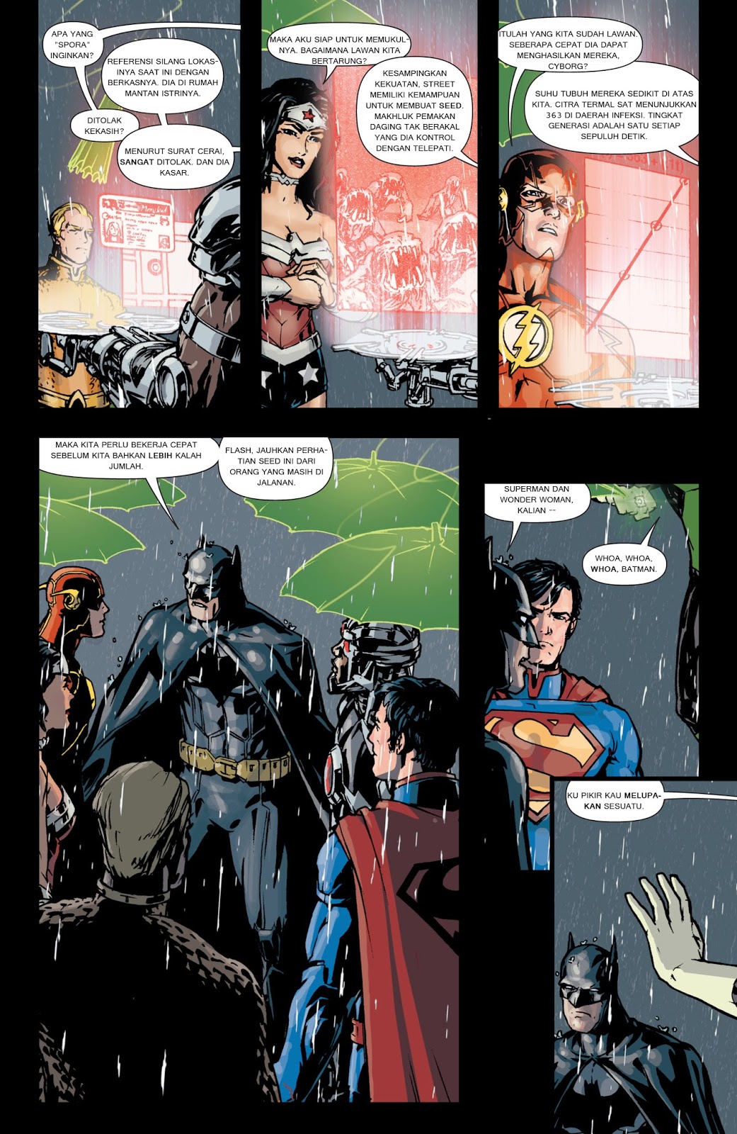 Komik Amerika Bahasa Indonesia: Justice League #7