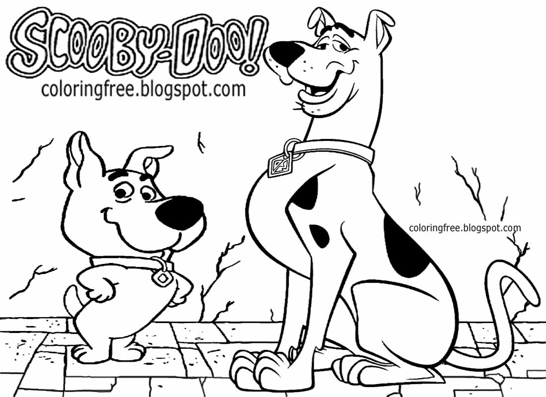Scrappy Doo Pages Coloring Pages