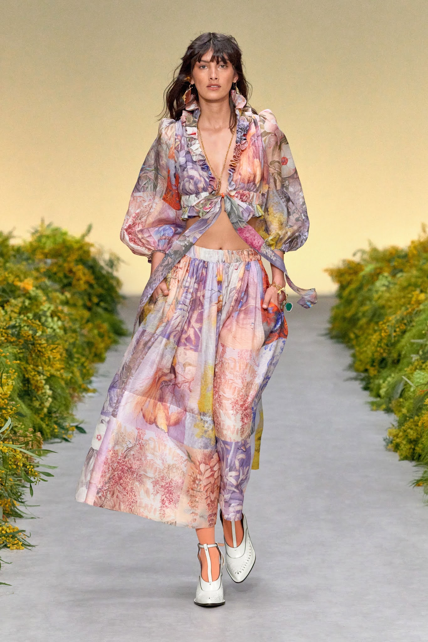 Lovely, lovely on the runway: Zimmermann