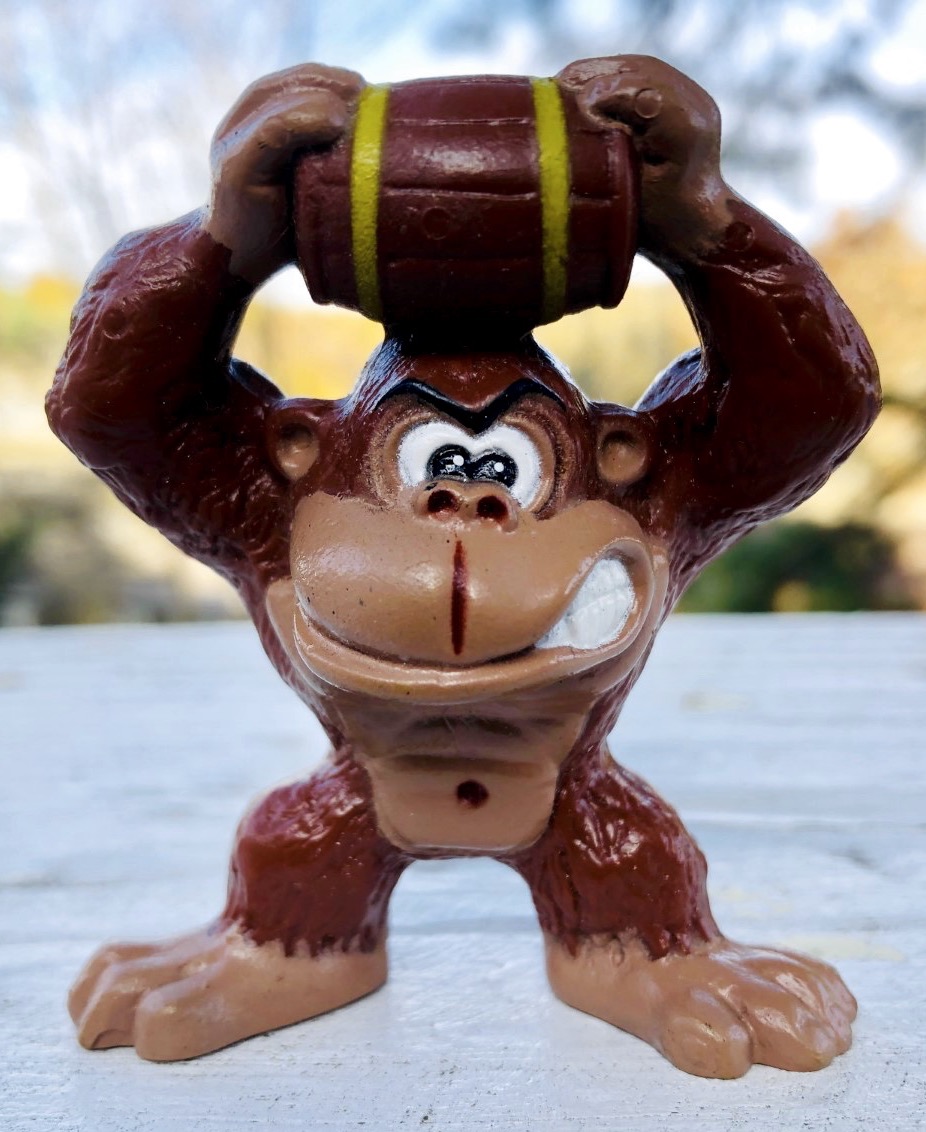 and everything else too Coleco's Donkey Kong Arcade Figures ‘81