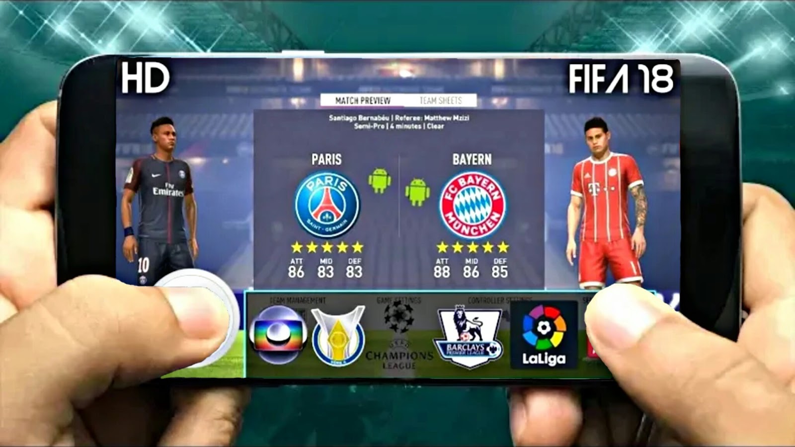 Download FIFA 18 MOD FIFA 14 Android Offline New Controls