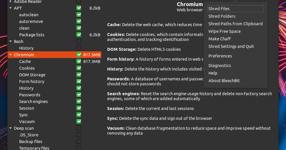 System Cleaner BleachBit 2.3 Switches To GTK+ 3, Includes Much Faster