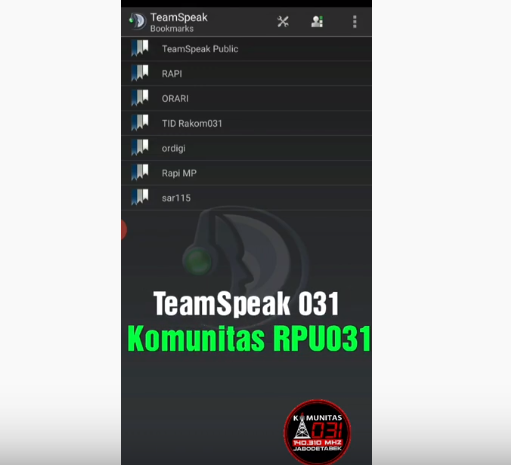 Rakom Group Jabodetabek Ngebrik Menggunakan Android Di Teamspeak