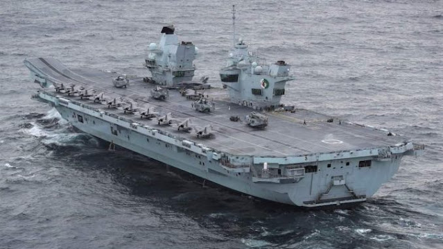 Kapal Induknya Diintai Kapal Selam China, Inggris Sesumbar Armadanya Tak Akan Kalah Lawan China