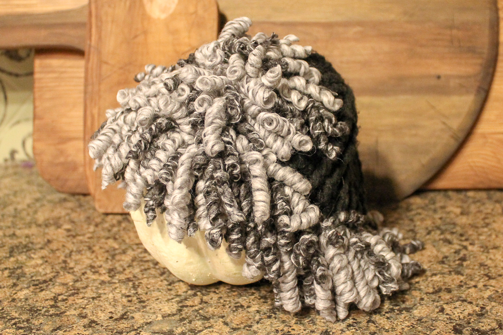 How To Make a Curly Yarn Wig Miss Kopy Kat