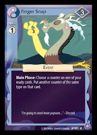 My Little Pony Finger Snap The Crystal Games CCG Card