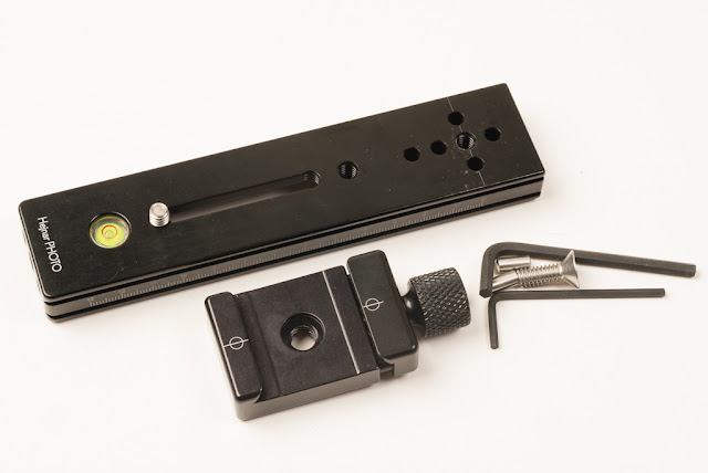 Hejnar PHOTO E51 nodal/macro rail & F61b QR clamp overview