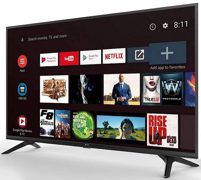 Micromax 102 cm (40 inch) Full HD Certified Android Smart LED TV 40TA6445HD (Black) (2019 Model)