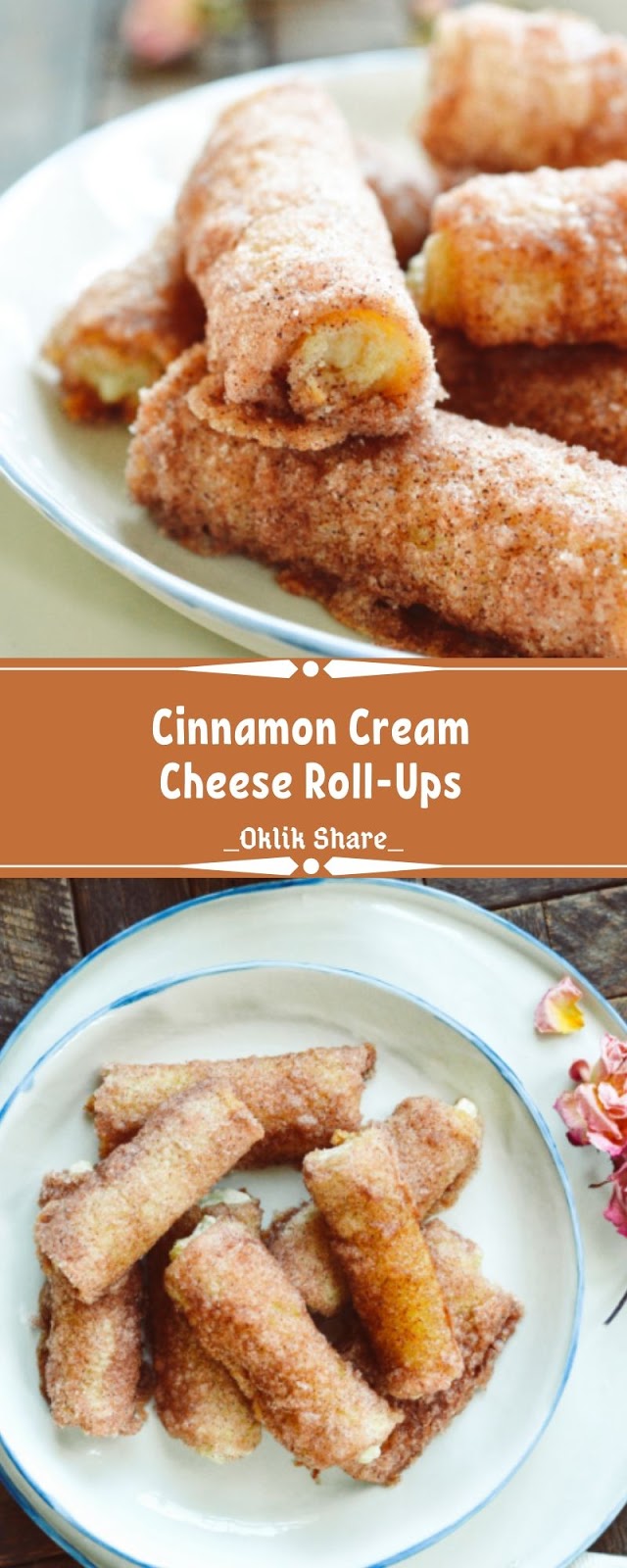 Cinnamon Cream Cheese Roll-Ups