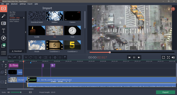 Revisión de Movavi Video Editor Plus