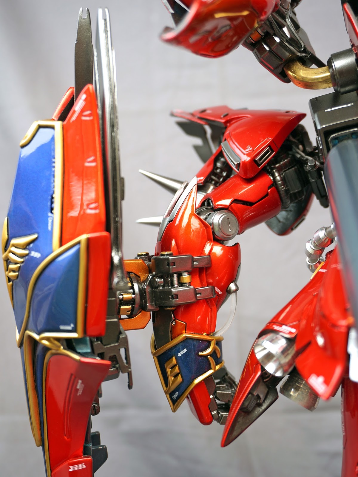 Custom Build: 1/72 Gsystem Sinanju Red Comet - Gundam Kits Collection