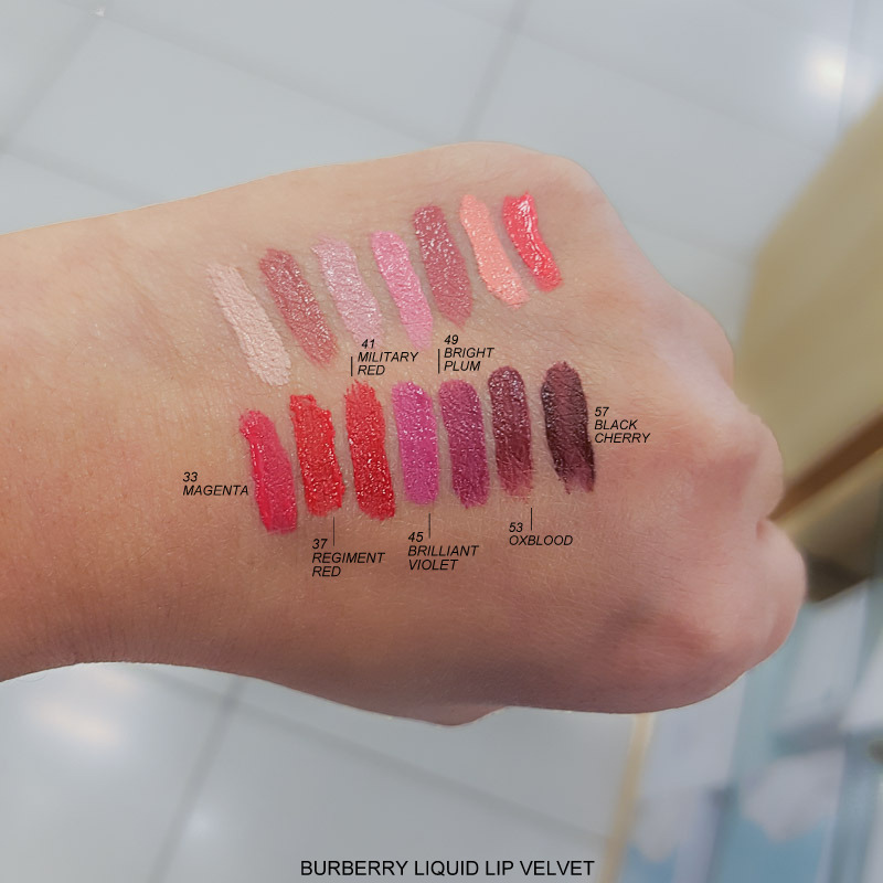 burberry liquid lip velvet military red