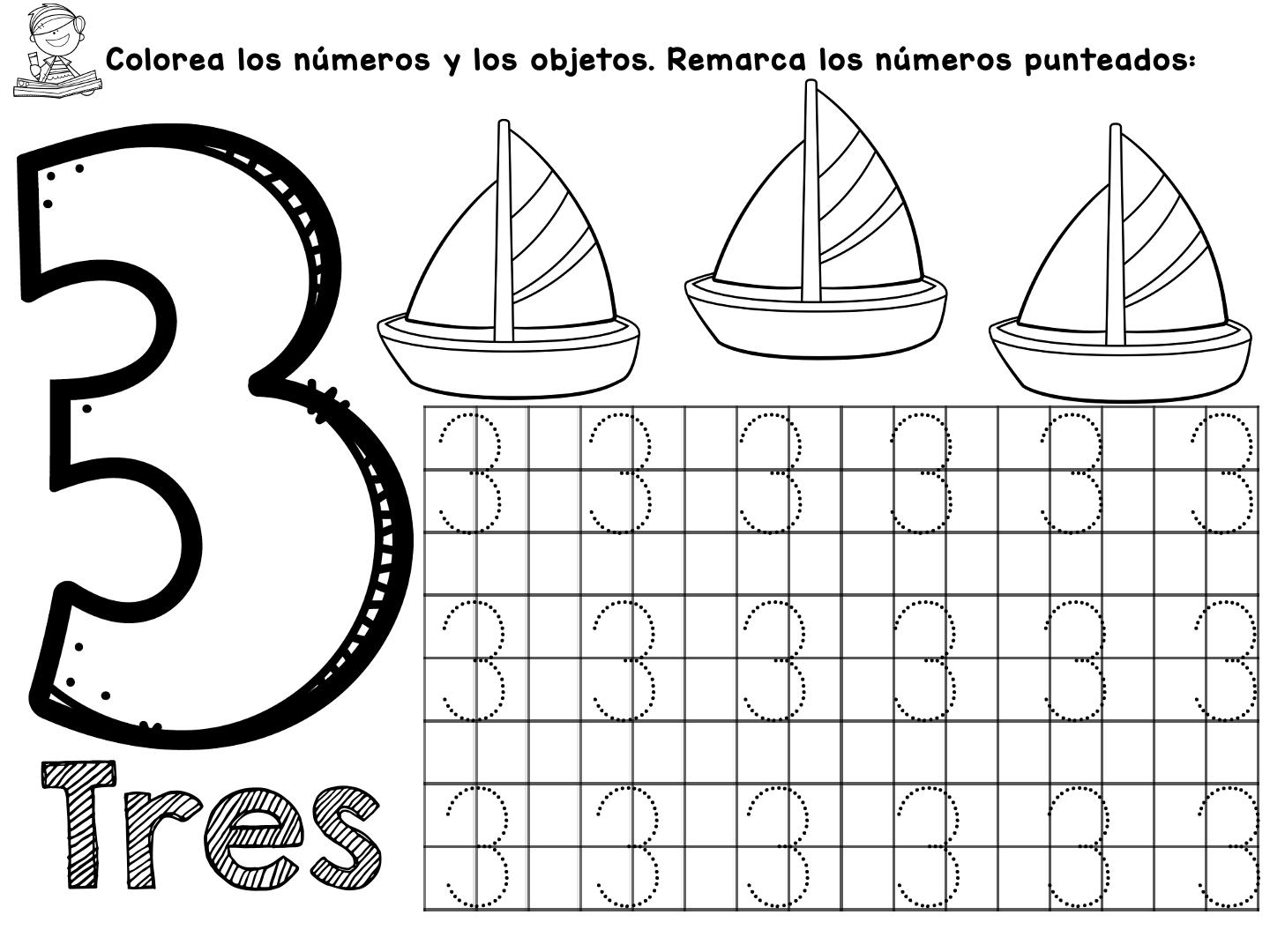 Cuaderno Aprendamos Los Numeros Del 1 Al 10 Materiales