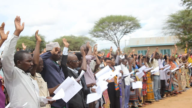 WENYEVITI WAPYA WA VIJIJI NA VITONGOJI JIMBO LA KISESA WAAPISHWA