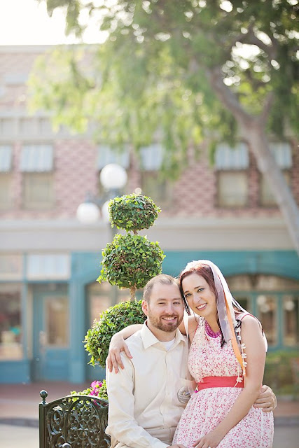 Day After Wedding Photo Shoot at Disneyland