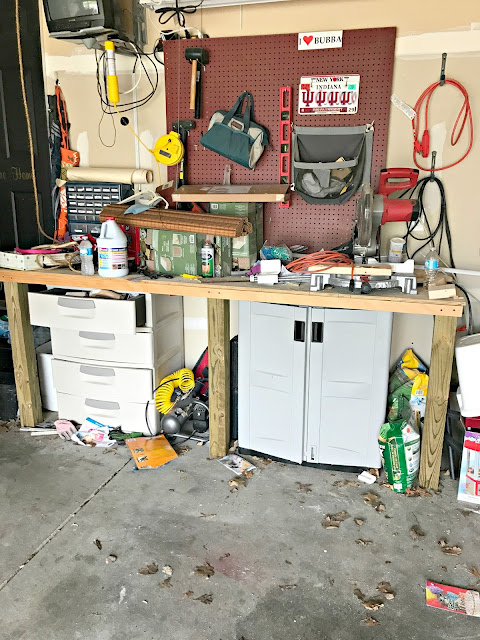 How to organize a messy garage